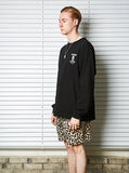 セイントペイン(SAINTPAIN) SP 19SS LEOPARD SHORTS-BEIGE