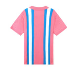 ステレオバイナルズ(Stereo Vinyls) [SS19 Pink Panther] Stripe Collar S/S Knit(Pink)