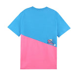 ステレオバイナルズ(Stereo Vinyls) [SS19 Pink Panther] PP Run T-Shirts(Blue)