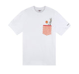 ステレオバイナルズ(Stereo Vinyls) [SS19 Looney Tunes] Net Pocket T-Shirts(White)