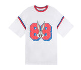 ステレオバイナルズ(Stereo Vinyls) [SS19 Looney Tunes] 88 Bunny Over Fit T-shirts (White)