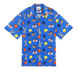 ステレオバイナルズ(Stereo Vinyls) [SS19 Looney Tunes] LT Pattern Shirts (Blue)