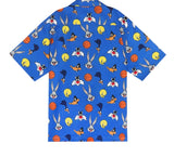 ステレオバイナルズ(Stereo Vinyls) [SS19 Looney Tunes] LT Pattern Shirts (Blue)