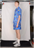 ステレオバイナルズ(Stereo Vinyls) [SS19 Looney Tunes] LT Pattern Short Pants (Blue)