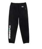 ステレオバイナルズ(Stereo Vinyls) [SS19 STEREO X FILA] Logo Sweatpants(Black)