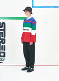 ステレオバイナルズ(Stereo Vinyls) [SS19 STEREO X FILA] Logo Sweatpants(Black)