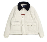 ロマンティッククラウン(ROMANTIC CROWN) Chest Pocket Sherpa Jacket_Oatmeal