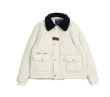 ロマンティッククラウン(ROMANTIC CROWN) Chest Pocket Sherpa Jacket_Oatmeal