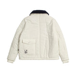 ロマンティッククラウン(ROMANTIC CROWN) Chest Pocket Sherpa Jacket_Oatmeal