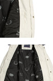 ロマンティッククラウン(ROMANTIC CROWN) Chest Pocket Sherpa Jacket_Oatmeal