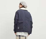 ロマンティッククラウン(ROMANTIC CROWN) Chest Pocket Sherpa Jacket_Navy