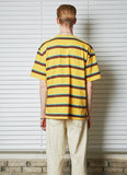 セイントペイン(SAINTPAIN) SP 19SS STRIPE TEE-YELLOW