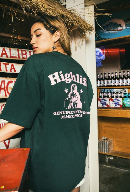 セイントペイン(SAINTPAIN) SP HL MARIA TEE SS-GREEN