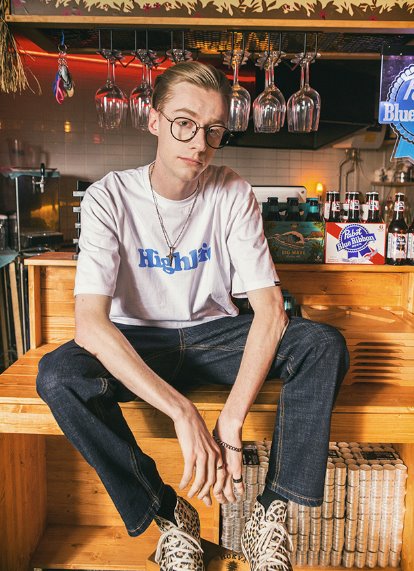 セイントペイン(SAINTPAIN) SP HL MARIA TEE SS-WHITE