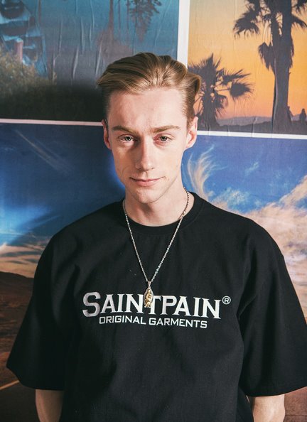 セイントペイン(SAINTPAIN) SP OG LOGO TEE SS-BLACK