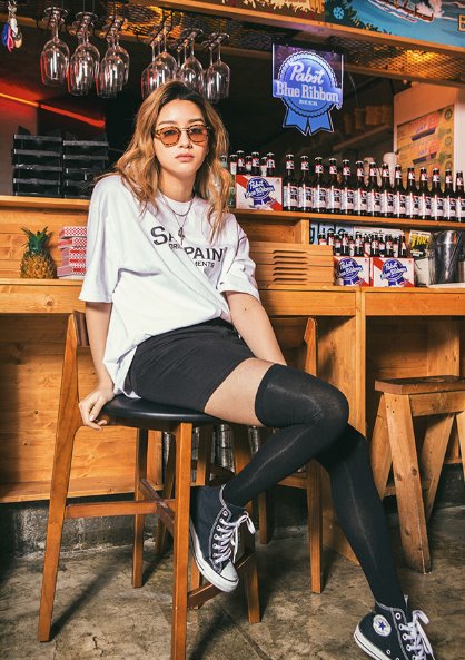 セイントペイン(SAINTPAIN) SP OG LOGO TEE SS-WHITE