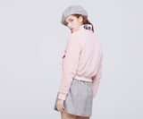 ロマンティッククラウン(ROMANTIC CROWN) Yeti Short Jacket_Pink