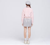 ロマンティッククラウン(ROMANTIC CROWN) Yeti Short Jacket_Pink