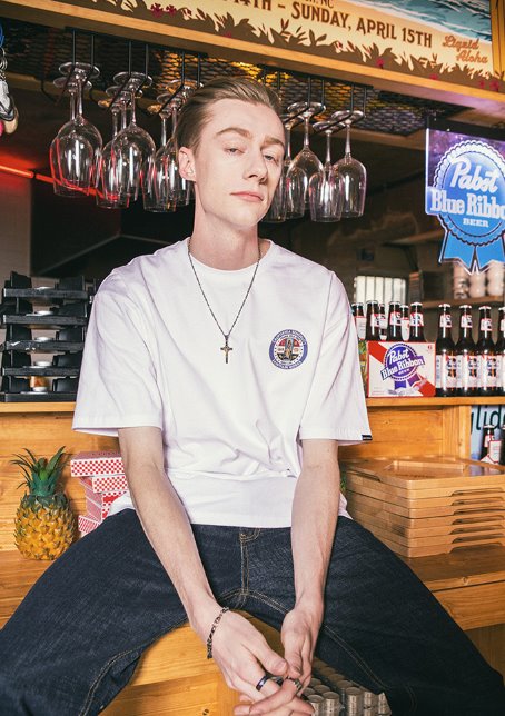 セイントペイン(SAINTPAIN) SP BENEDICT TEE SS-WHITE