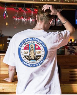 セイントペイン(SAINTPAIN) SP BENEDICT TEE SS-WHITE