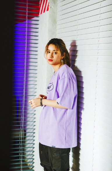 セイントペイン(SAINTPAIN) SP HIGH LIFE TEE SS-PURPLE