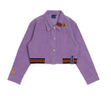 ロマンティッククラウン(ROMANTIC CROWN) GNAC Corduroy Jacket_Purple