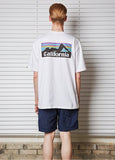 セイントペイン(SAINTPAIN) SP CALIFORNIA TEE SS-WHITE