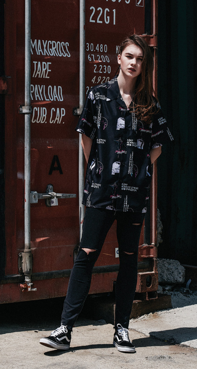 シディスコンマ(SHETHISCOMMA) SCRACH PANTS - W