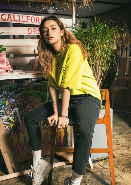 セイントペイン(SAINTPAIN) SP ISLAND TEE SS-NEON