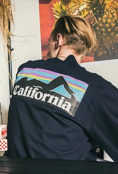 セイントペイン(SAINTPAIN) SP CALIFORNIA LUNA LS-NAVY