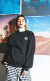 セイントペイン(SAINTPAIN) SP YWF CREWNECK LS-BLACK