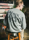 セイントペイン(SAINTPAIN) SP YWF CREWNECK LS-BLACK