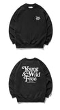 セイントペイン(SAINTPAIN) SP YWF CREWNECK LS-BLACK