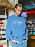 セイントペイン(SAINTPAIN) SP HIGH LIFE CREWNECK LS-NAVY