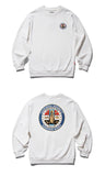 セイントペイン(SAINTPAIN) SP BENEDICT CREWNECK LS-WHITE