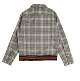 ロマンティッククラウン(ROMANTIC CROWN) Color Tape Check Jacket_Grey