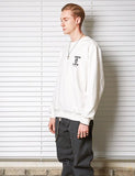 セイントペイン(SAINTPAIN) SP ALEXIA CREWNECK LS-WHITE