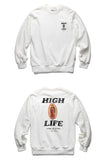 セイントペイン(SAINTPAIN) SP ALEXIA CREWNECK LS-WHITE