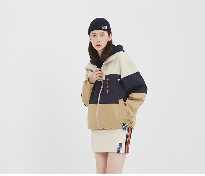 ロマンティッククラウン(ROMANTIC CROWN) Easy Day Vibe Combination Jacket_Beige