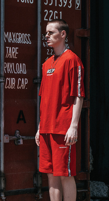 シディスコンマ(SHETHISCOMMA) SHETHIS LINE SHORT PANTS