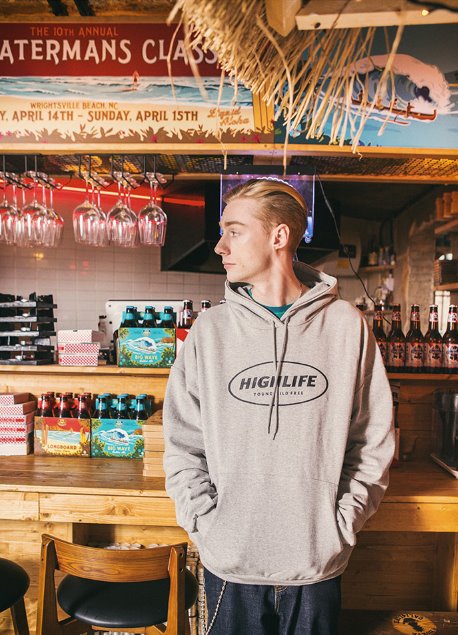 セイントペイン(SAINTPAIN) SP HIGH LIFE HOOD LS-GRAY