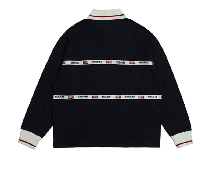 ロマンティッククラウン(ROMANTIC CROWN) HEAD BY RMTC 1950 Polo Shirt_Navy