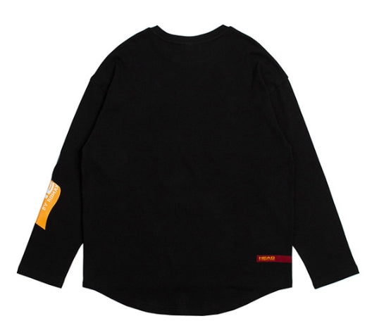 ロマンティッククラウン(ROMANTIC CROWN) HEAD BY RMTC Flag Long Sleeve_Black