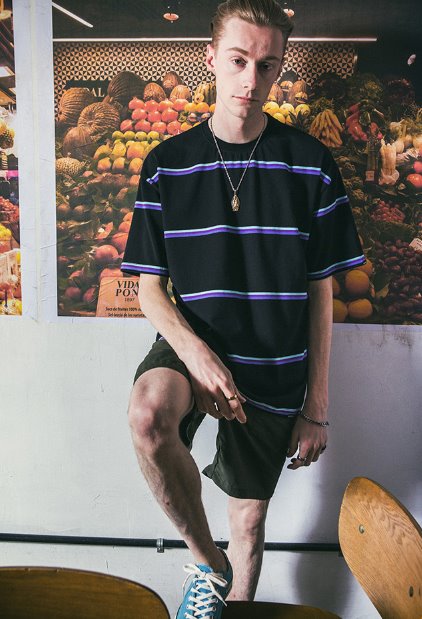 セイントペイン(SAINTPAIN) SP JACK STRIPE SS TEE