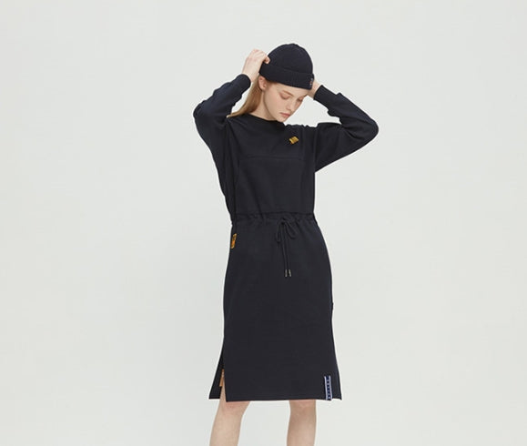 ロマンティッククラウン(ROMANTIC CROWN) GNAC Sweat Dress_Navy
