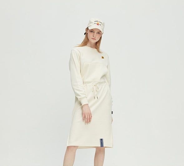 ロマンティッククラウン(ROMANTIC CROWN) GNAC Sweat Dress_Oatmeal