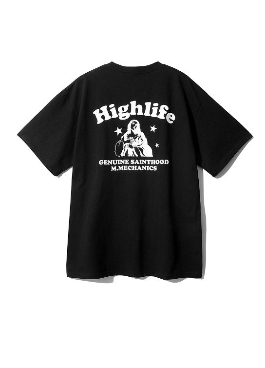 セイントペイン(SAINTPAIN) SP HL MARIA TEE SS-BLACK
