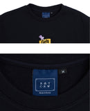 ロマンティッククラウン(ROMANTIC CROWN) Post Logo Pocket Sweat Shirt_Navy