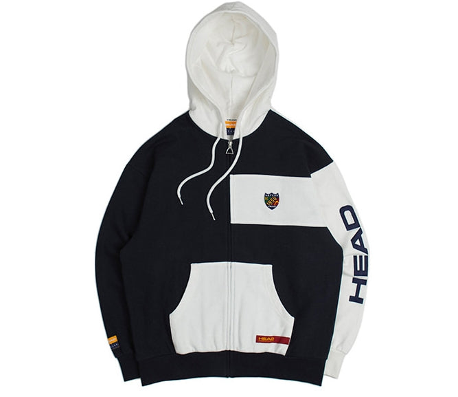 ロマンティッククラウン(ROMANTIC CROWN) HEAD BY RMTC 1950 Zip Up hoodie_Navy