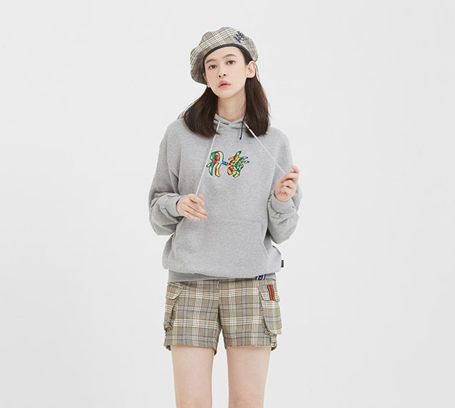 ロマンティッククラウン(ROMANTIC CROWN) Dancheong Hoodie_Grey
